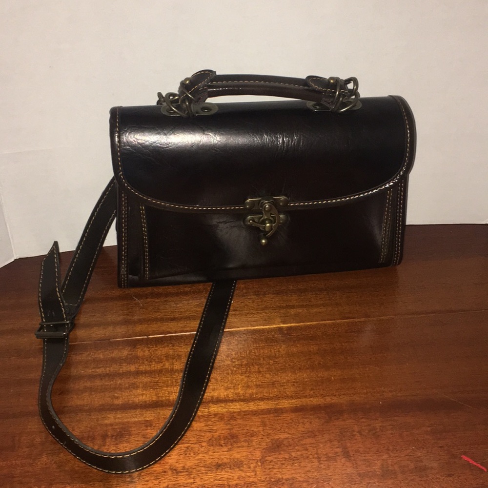 Vintage Leather Crossbody